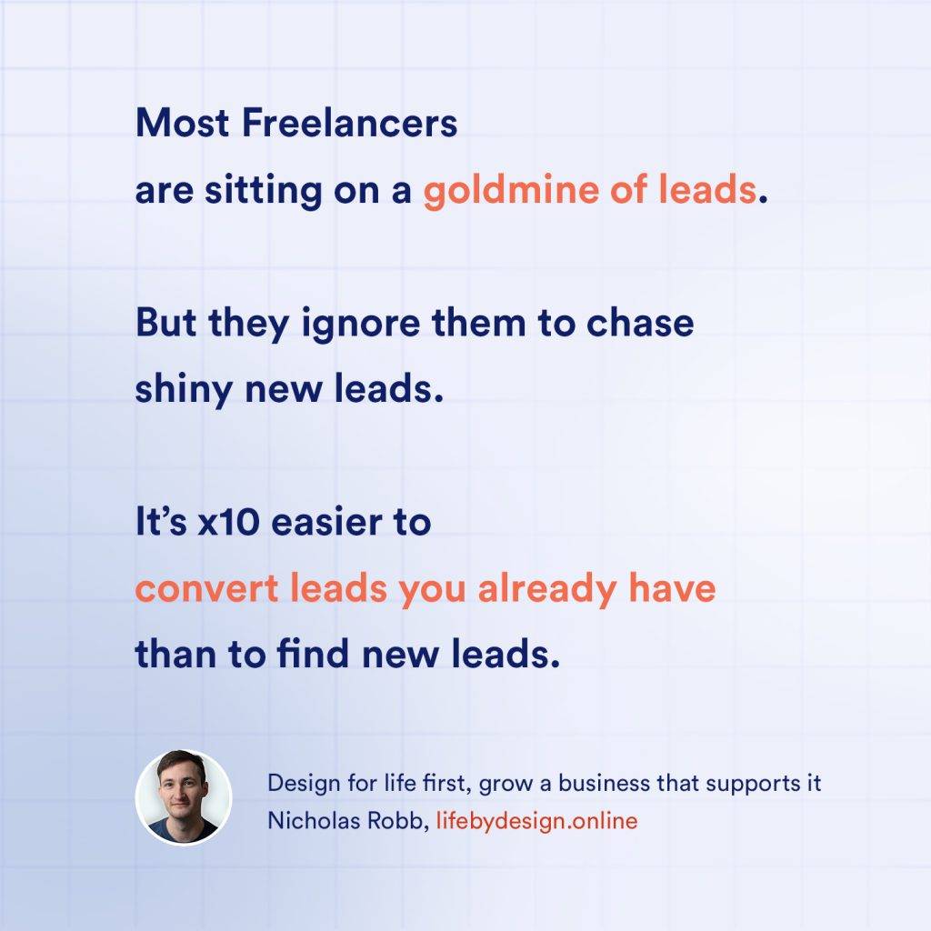  how to get more leads as a freelancer