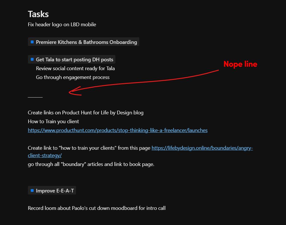managing an overwhelming todo list 