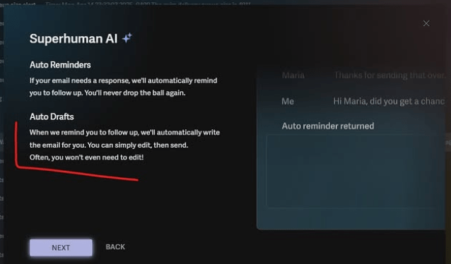 superhuman ai automated followups
